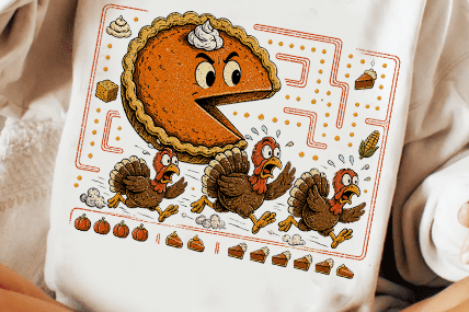 Funny Thanksgiving Pumpkin Pie Kids Sweatshirt