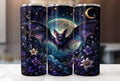 🦇 Gothic Moonlit Bat 20oz Tumbler