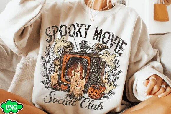 Halloween Movie Social Club Sweatshirt