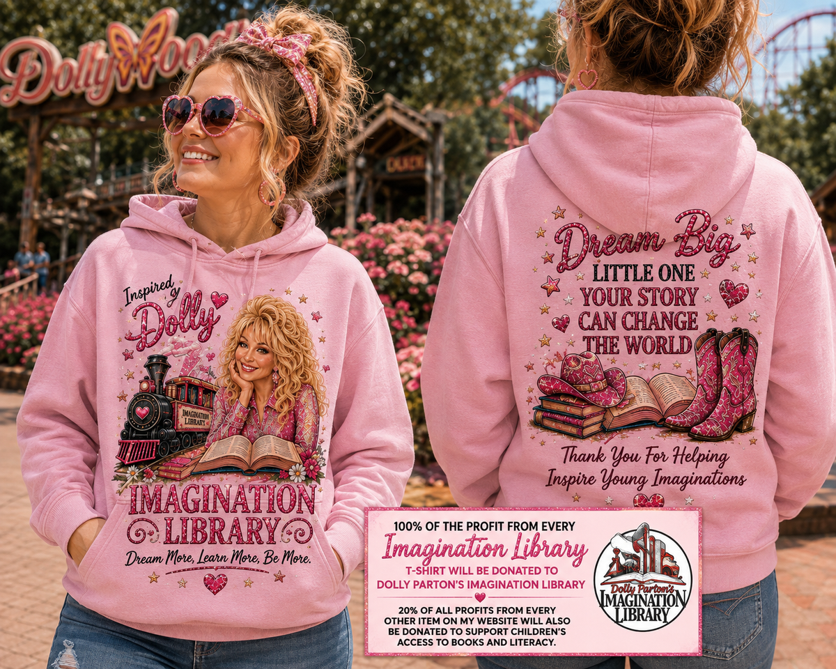 Adult Dolly inspired hoodie