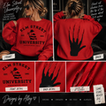 🖤 Ripped From the Shadows – Horror Sweatshirt