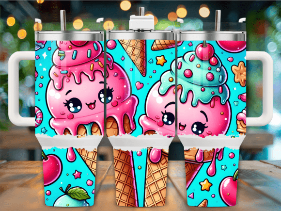 Kawaii Sweet Treats 40 oz Tumbler
