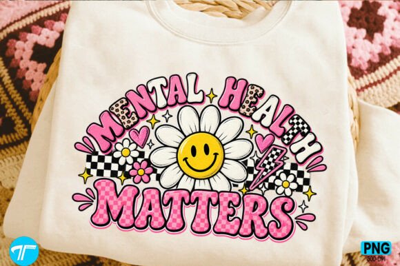 Mental Health Matters Daisy T-Shirt