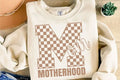 Mother Hood Checkered Sweatshirt