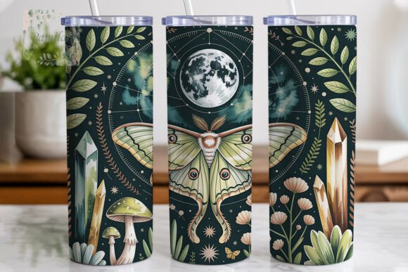 Luna Moth Celestial 20 oz Tumbler
