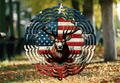 Patriotic Buck Wind Spinner