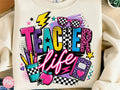 Teacher Life nostalgic Sweatshirt