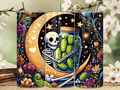 🥒💀 Spooky Skeleton Pickle Tumbler