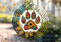 Flower Paw Wind Spinner