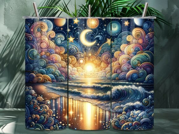 Love for Luna — Celestial Ocean 20 oz Tumbler