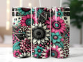 🌻 Groovy Floral Sunflowers 20 oz Tumbler