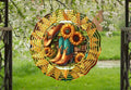 Sunflowers and Boots Wind Spinner