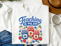 Teaching Is My Jam Teacher Sweatshirt