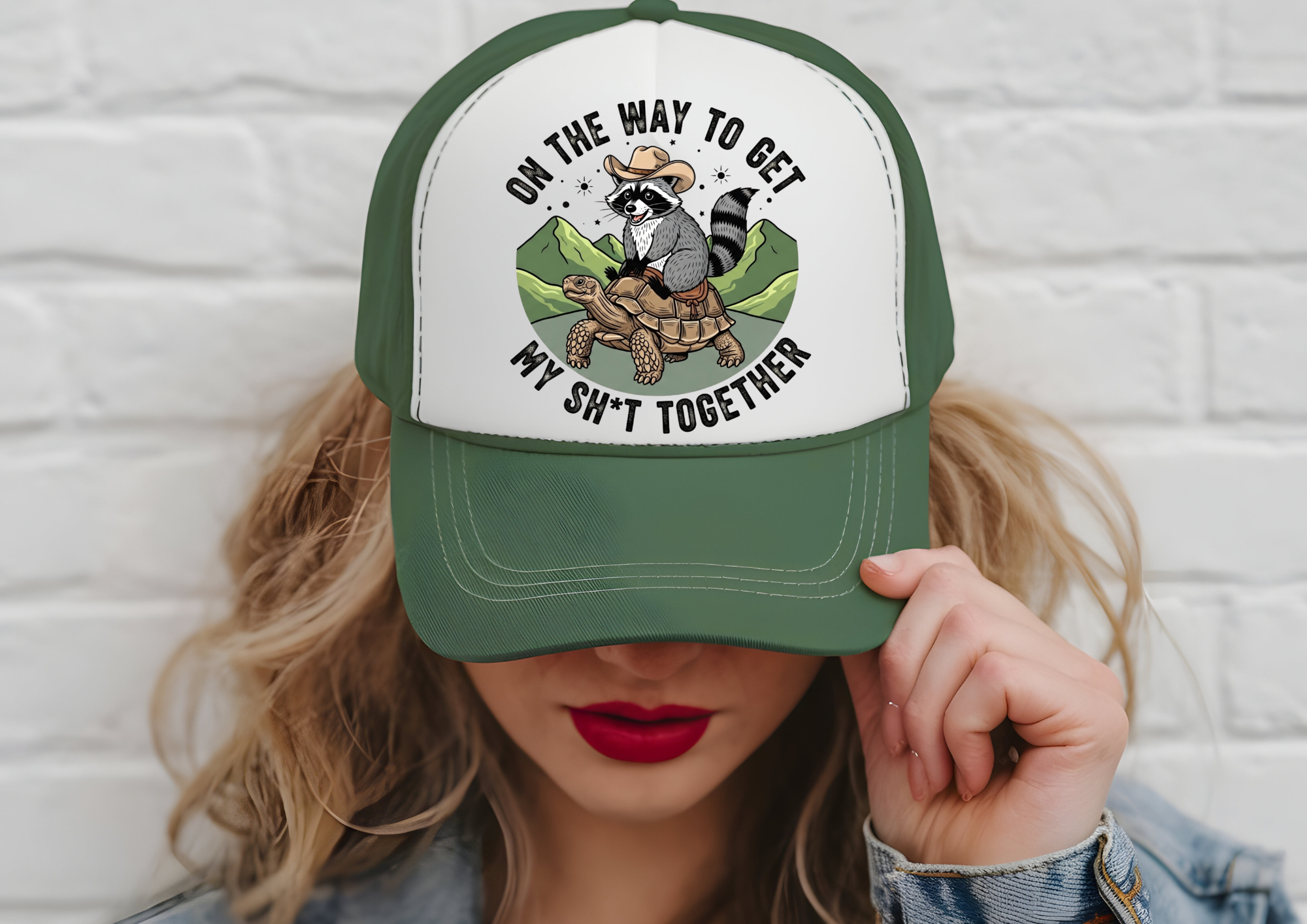 On my way to get my Sh*t together Trucker Hat