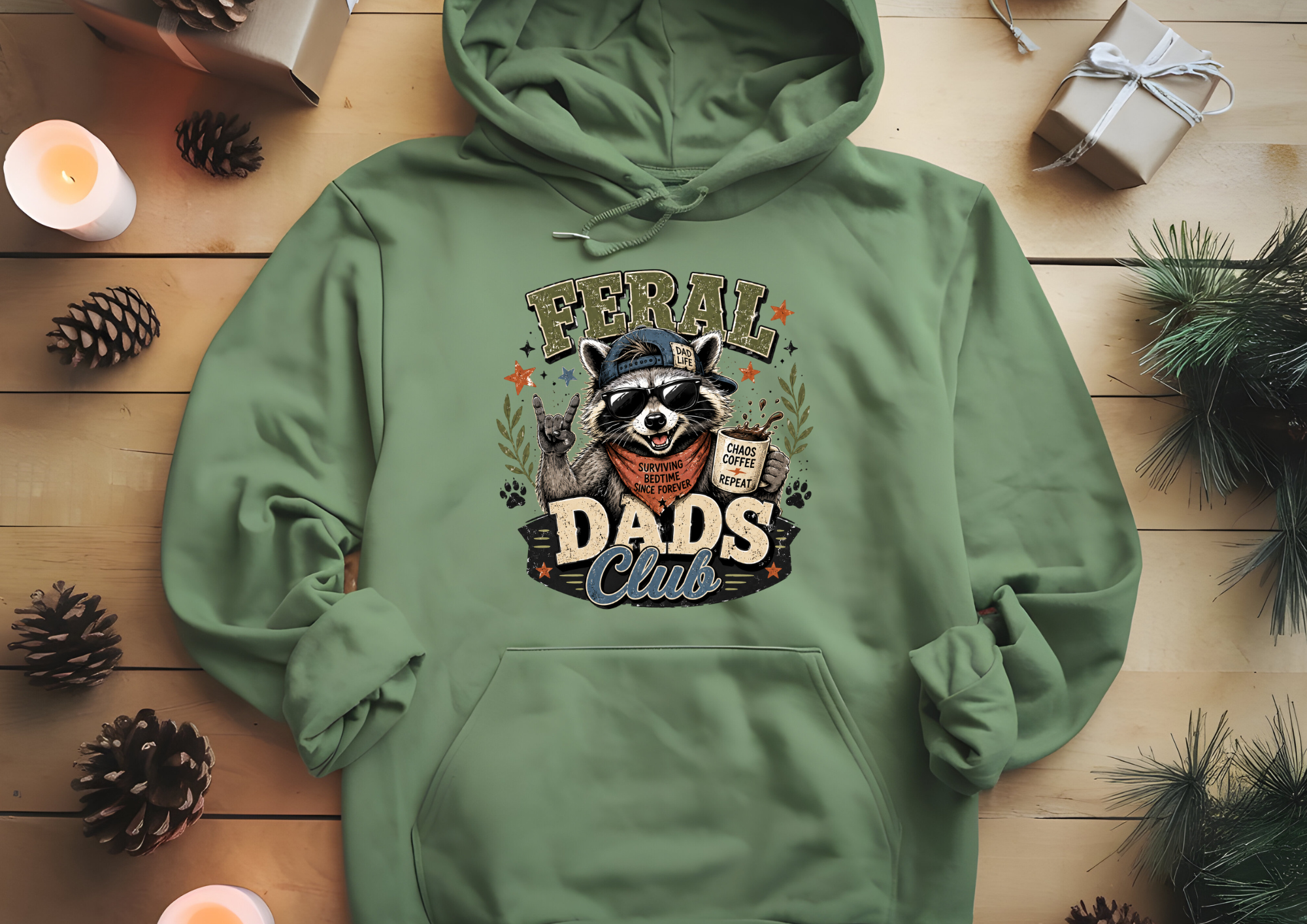 Feral Dads Club Hoodie