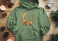 Cresent Floral Moon Hoodie