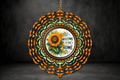 Sunflower Welcome to our Home Wind Spinner