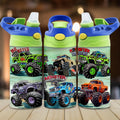 Moster Truck 12 OZ Water Bottle - Lid Color May Very