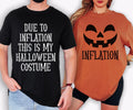 Halloween Inflation Couple T-Shirts – Matching Costume